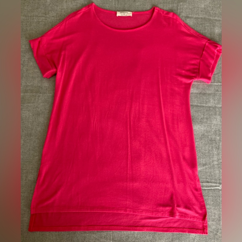 ✨ 5/$15 Zenana Hot Pink Basic